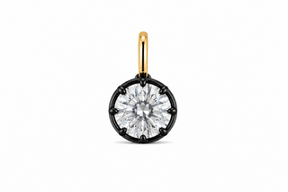 Georgian Bezel Round Cut Charm - Boutique Bella BellaCharm