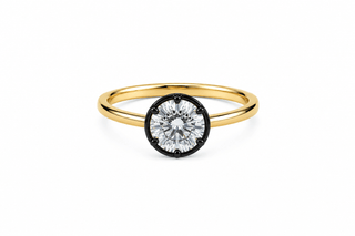 Georgian Bezel Round Cut Ring - Boutique Bella BellaRing