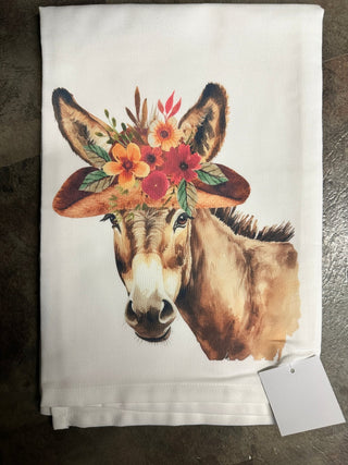 Gertrude the Donkey Tea Towel - Boutique Bella BellaTea towel