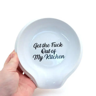 Get the F Out of My Kitchen Spoon Rest - Boutique Bella BellaKitchen