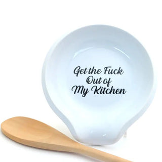 Get the F Out of My Kitchen Spoon Rest - Boutique Bella BellaKitchen