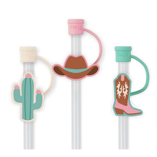 Giddy Up Straw Topper Set - Boutique Bella BellaStrawe Toppers