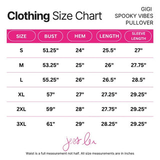GiGi Spooky Vibes Pullover - Boutique Bella BellaSweatshirt