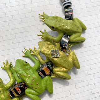 Gilded Frog Necklace - Boutique Bella BellaNecklace