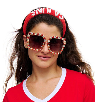 Glamour Society Rhinestone Sunglasses - Boutique Bella BellaSunglasses