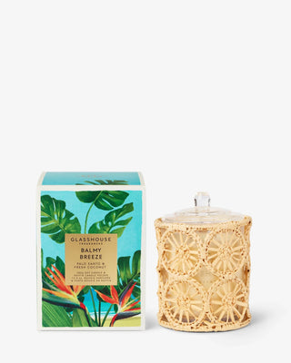 Glasshouse Balmy Breeze Candle 13.4oz - Boutique Bella BellaCandle
