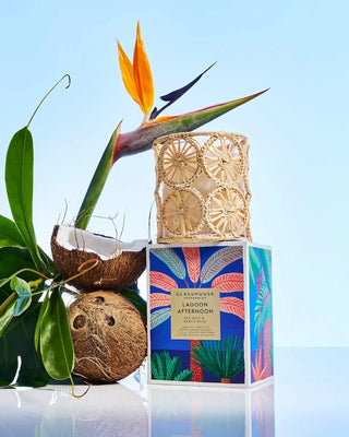 Glasshouse Lagoon Afternoon Candle 13.4oz - Boutique Bella BellaCandle