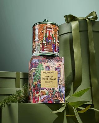Glasshouse Winter Wonderland Frosted Fir & Snow Gum Candle - Boutique Bella BellaCandle