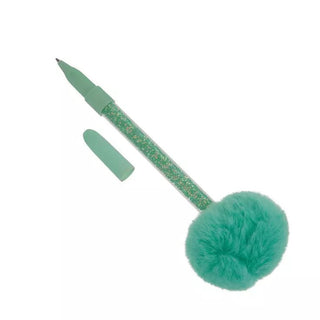 Glitter Pom Pom Pen - Boutique Bella Bellapen