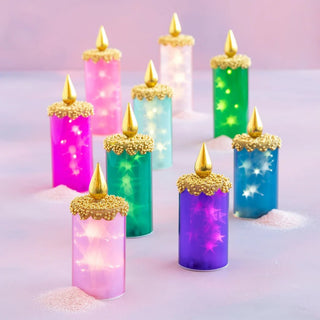 Glitterville Fabulous Flicker LED Candle - Assorted - Boutique Bella Bellaflameless candles