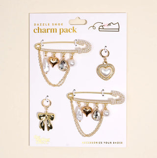 Glitz & Glam Dazzle Shoe Charm Pack - Boutique Bella BellaShoe Charms