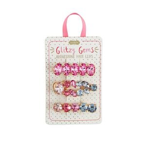 Glitzy Gem Hair Clips - Boutique Bella BellaHair Clip