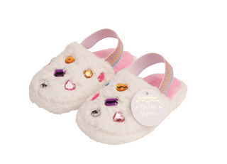 Glitzy Slippers 4T-5T - Assorted Colors - Boutique Bella BellaChildrens Slippers