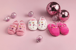 Glitzy Slippers 4T-5T - Assorted Colors - Boutique Bella BellaChildrens Slippers