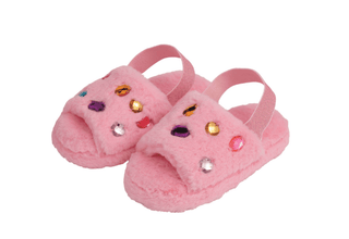 Glitzy Slippers 4T-5T - Assorted Colors - Boutique Bella BellaChildrens Slippers