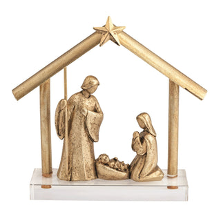 Gold Nativity Display - Boutique Bella BellaChristmas Decor