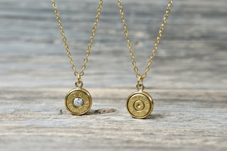 Gold Rush Single Shot Necklace - Boutique Bella BellaNecklaces