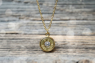 Gold Rush Single Shot Necklace - Boutique Bella BellaNecklaces
