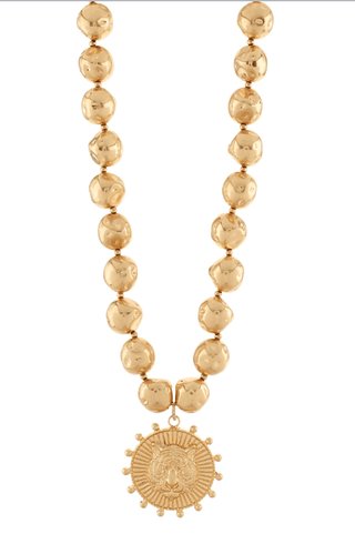 Gold Tiger Pendant Necklace - Boutique Bella BellaNecklaces