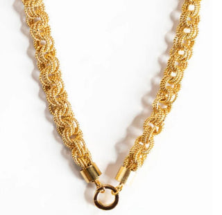 Gold Triple Loop Chain - Boutique Bella BellaNecklace