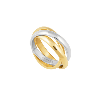 Golden Girl Ring Two Tone - Boutique Bella BellaRing