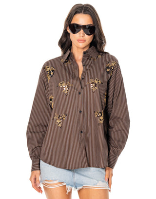 Golden Hour Muse Shirt - Boutique Bella BellaButton-Up