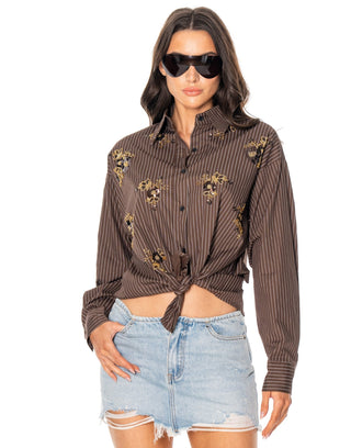 Golden Hour Muse Shirt - Boutique Bella BellaButton-Up
