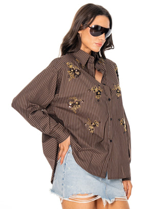 Golden Hour Muse Shirt - Boutique Bella BellaButton-Up