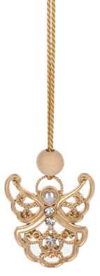 Golden Noel Angel Ornament - Boutique Bella BellaOrnament