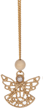 Golden Noel Angel Ornament - Boutique Bella BellaOrnament
