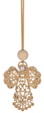 Golden Noel Angel Ornament - Boutique Bella BellaOrnament