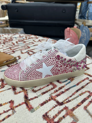 Goldie Pink Sneaker - Boutique Bella BellaSneakers