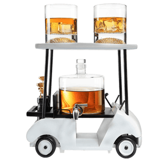 Golf Decanter Whiskey Decanter Premium Barware Gift Elegant Drinkware Collection - Boutique Bella BellaDecanter Sets