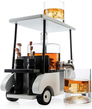 Golf Decanter Whiskey Decanter Premium Barware Gift Elegant Drinkware Collection