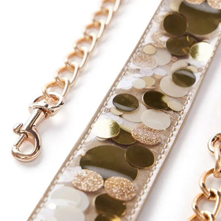 Good As Gold Adjustable Confetti Bag Strap - Boutique Bella BellaStrap