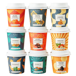 Gourmet Hot Cocoa Gift Set Cup Hot Chocolates Set Of 9 Flavors Salted Caramel French Vanilla Caramel - Boutique Bella Bella