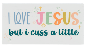 Gracefully Unfiltered Message Block - Boutique Bella BellaDecorative Plaques