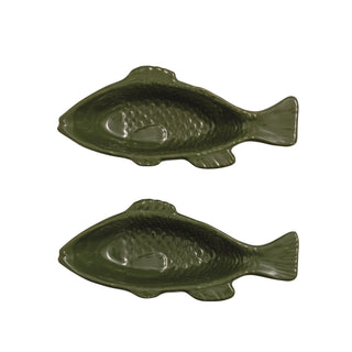 Green Fish Bowl Set - Boutique Bella Bellaserving bowl