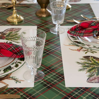 Green Plaid Paper Table Runner - Boutique Bella BellaTable Runner
