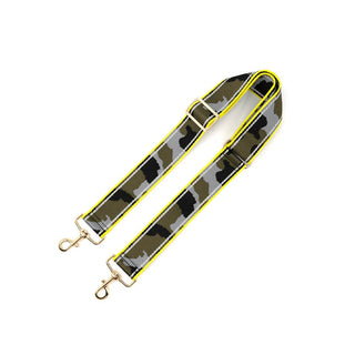 Grey Camo with Neon Trim Strap - Boutique Bella BellaAccessory Chain