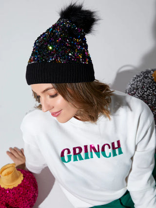 Grinch Sequin Sweatshirt