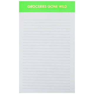 Groceries Gone Wild Notepad - Boutique Bella BellaNotepad