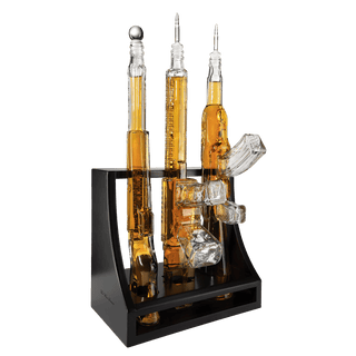 Gun Whiskey Decanter Gift Premium Barware Gift Elegant Drinkware Collection - Boutique Bella BellaDecanter Sets