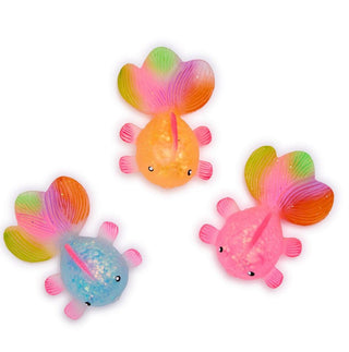 Guppy Squishy Glitter Fish Toy - Boutique Bella BellaToys