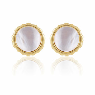 Gwen Mother of Pearl Stud
