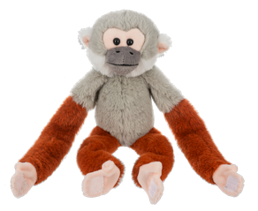 Monkey Hugs Hanging Plush