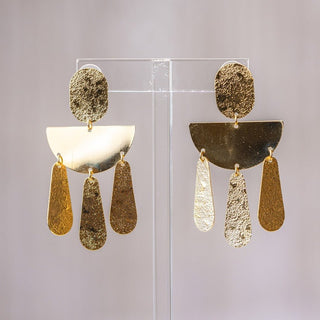 Half moon Dangling Earrings - Boutique Bella BellaEARRINGS