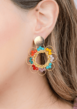 Halo Fiesta Earrings - Boutique Bella BellaEARRINGS