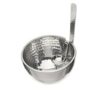 Hammered Baby Benzy with Spoon - Boutique Bella BellaDishes