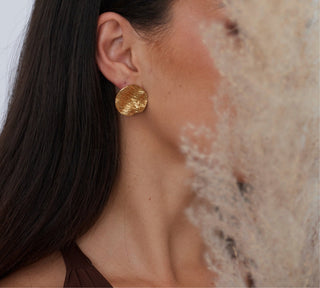 Hana Statement Stud - Boutique Bella BellaEarring